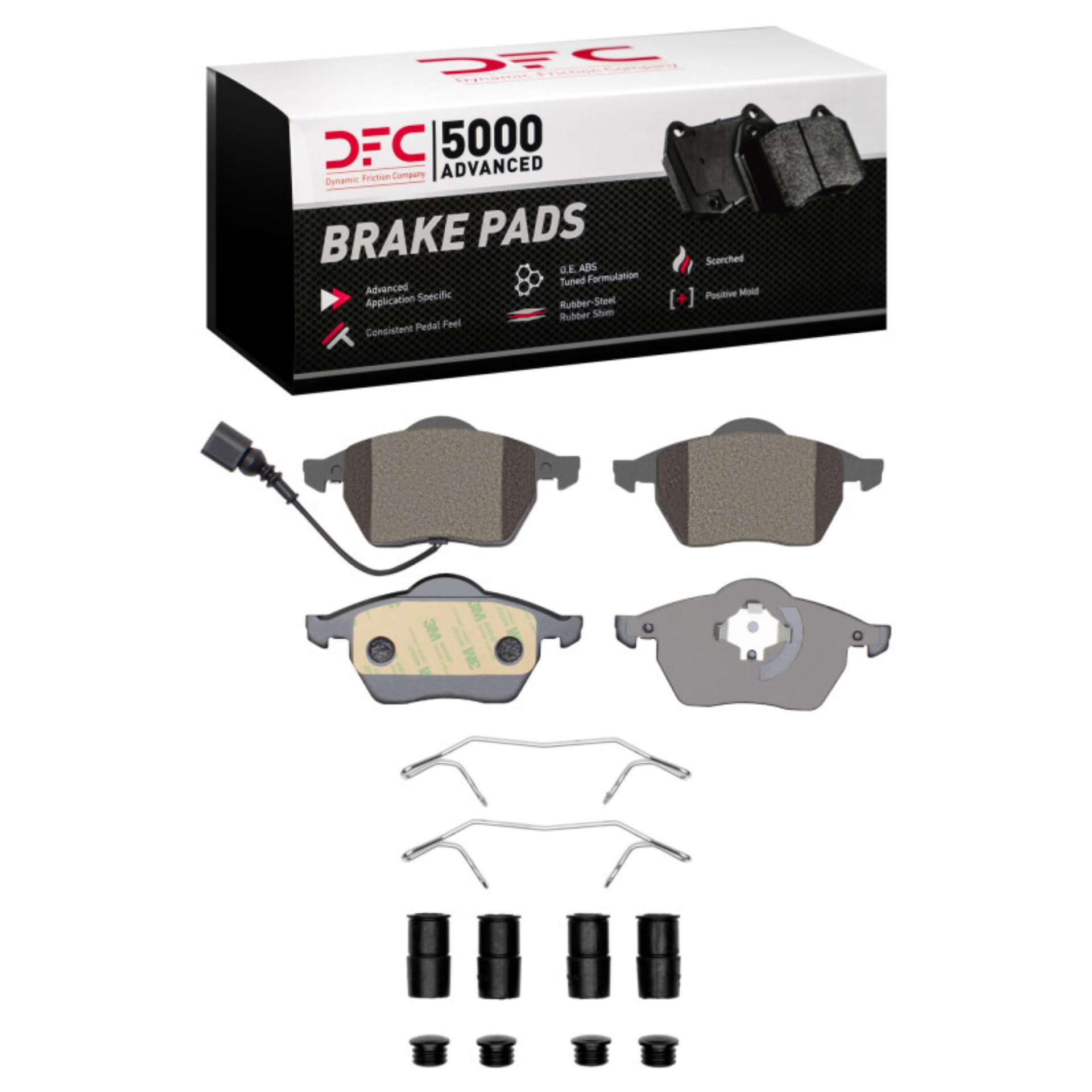 Picture of DFC 5000 Advanced Low Met Brake Pads - 1553-0687-11