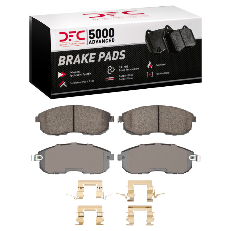 Picture of DFC 5000 Advanced Low Met Brake Pads - 1553-0815-02
