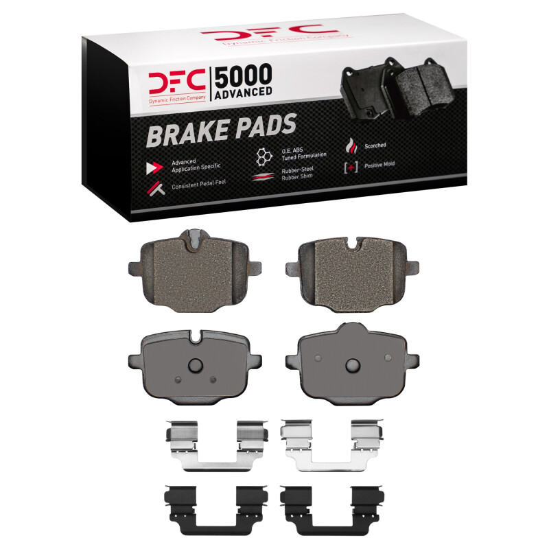 Picture of DFC 5000 Advanced Low Met Brake Pads - 1553-1850-01