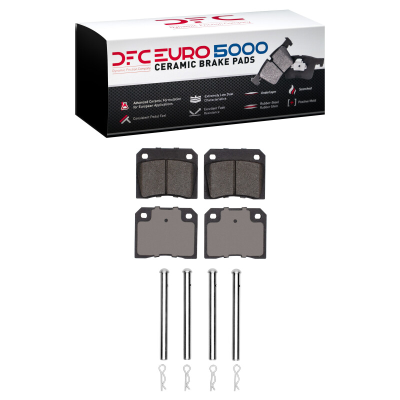 Picture of DFC Euro 5000 Ceramic Brake Pads - 1600-0009-01