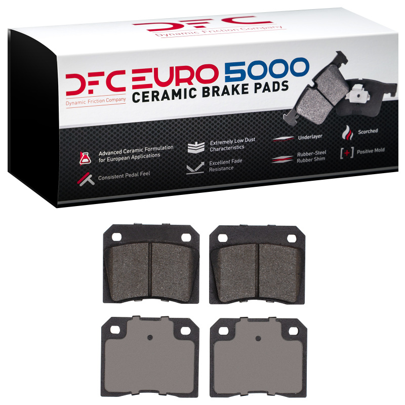 Picture of DFC Euro 5000 Ceramic Brake Pads - 1600-0009-00