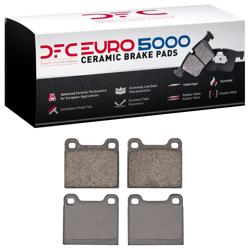 Picture of DFC Euro 5000 Ceramic Brake Pads - 1600-0031-00