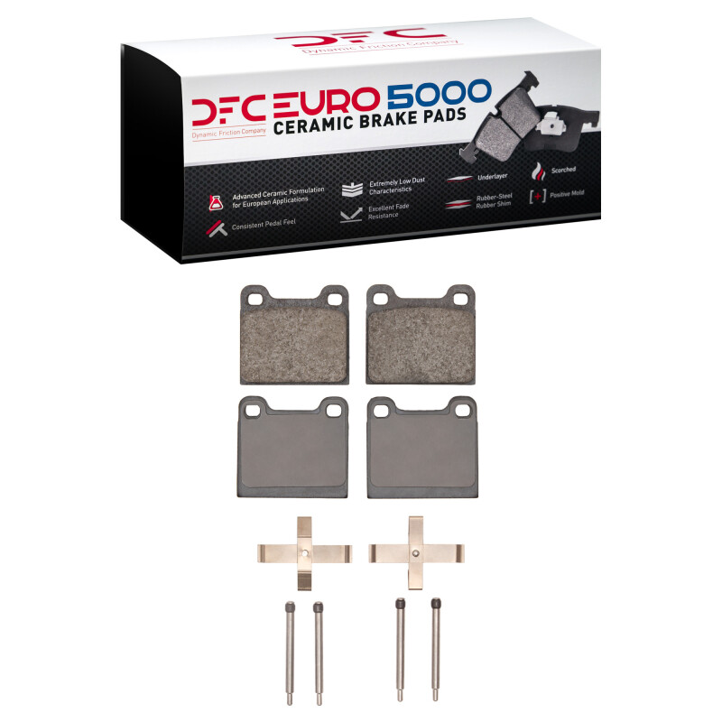 Picture of DFC Euro 5000 Ceramic Brake Pads - 1600-0031-02