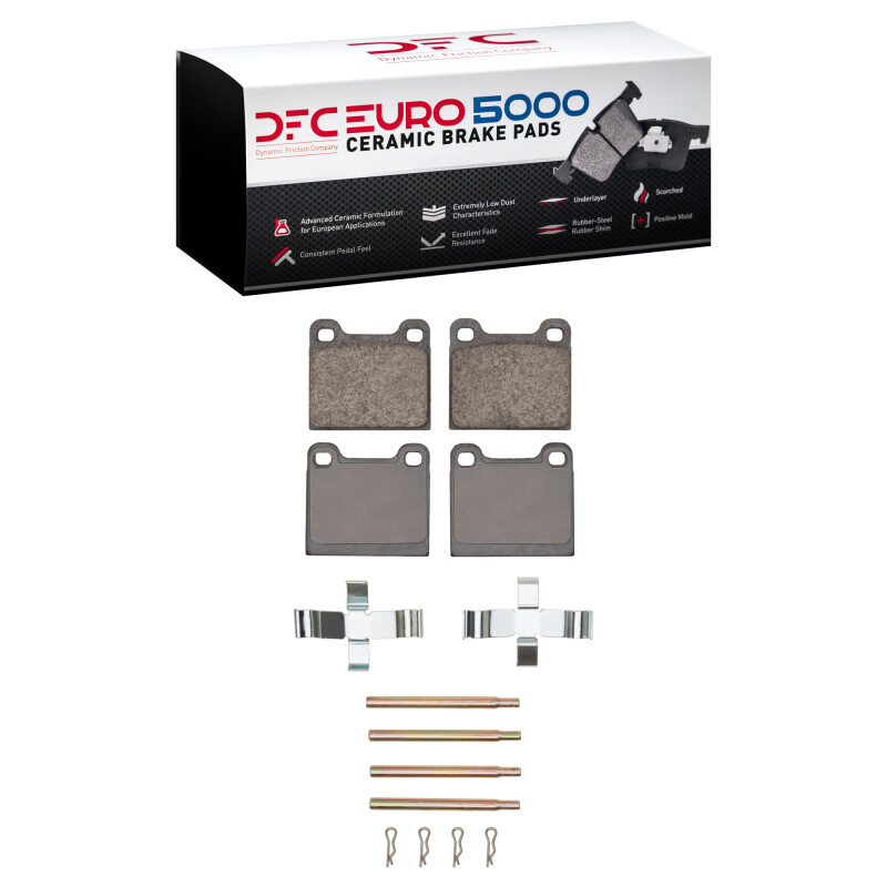 Picture of DFC Euro 5000 Ceramic Brake Pads - 1600-0031-06
