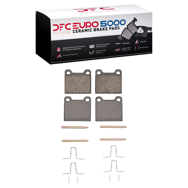Picture of DFC Euro 5000 Ceramic Brake Pads - 1600-0031-05