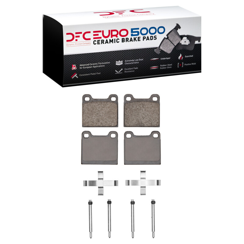 Picture of DFC Euro 5000 Ceramic Brake Pads - 1600-0031-04