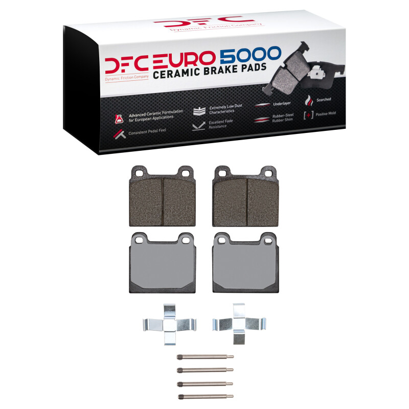 Picture of DFC Euro 5000 Ceramic Brake Pads - 1600-0045-01