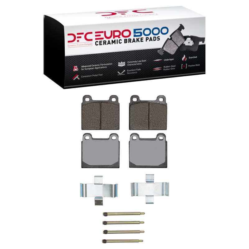 Picture of DFC Euro 5000 Ceramic Brake Pads - 1600-0045-02