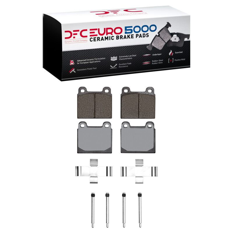 Picture of DFC Euro 5000 Ceramic Brake Pads - 1600-0045-03