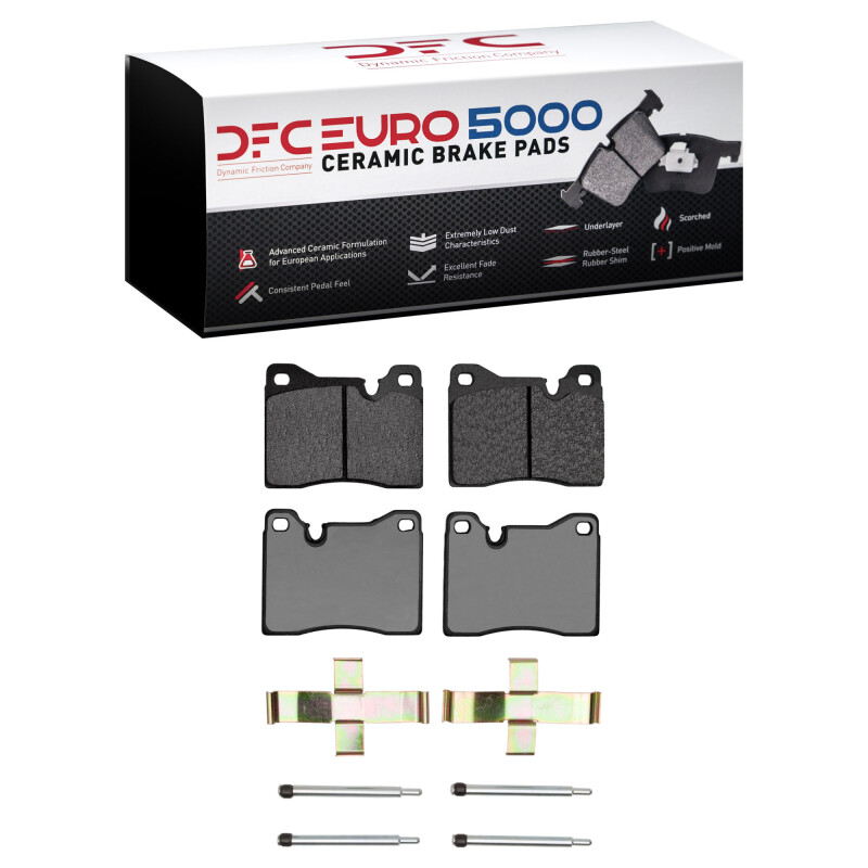 Picture of DFC Euro 5000 Ceramic Brake Pads - 1600-0082-02