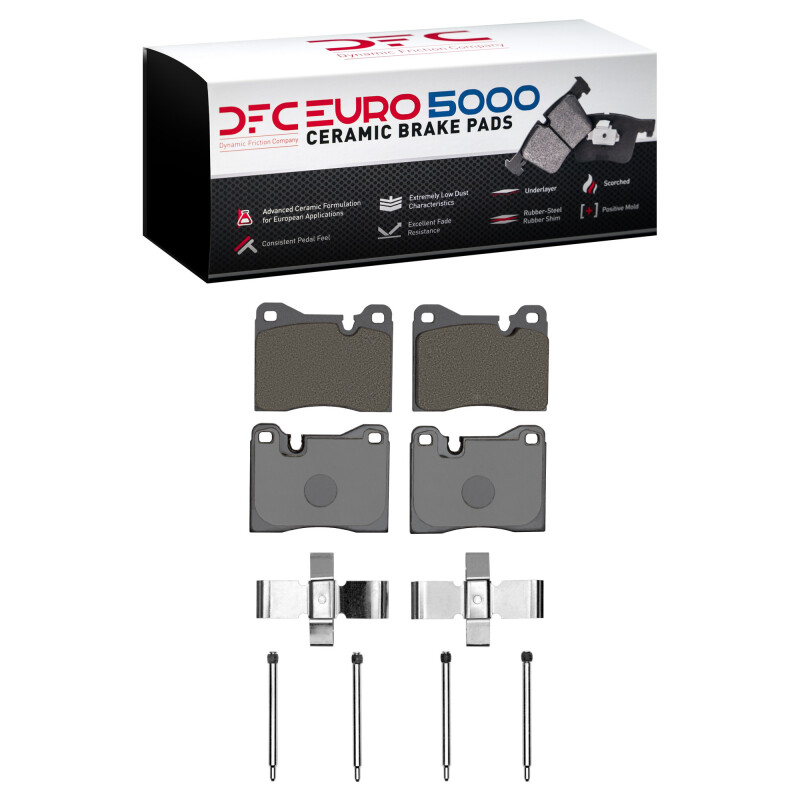 Picture of DFC Euro 5000 Ceramic Brake Pads - 1600-0163-01