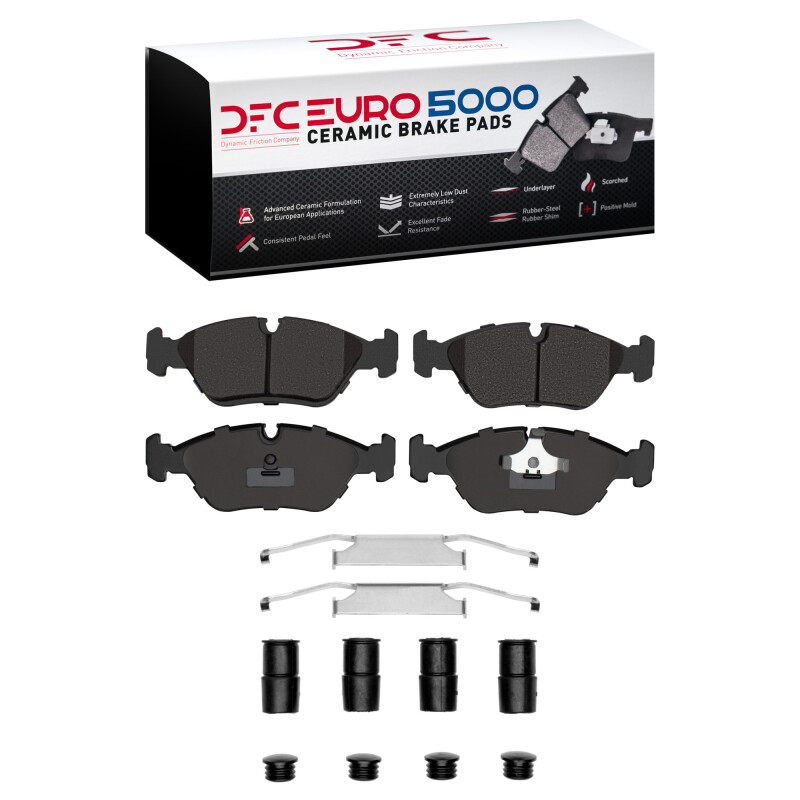 Picture of DFC Euro 5000 Ceramic Brake Pads - 1600-0253-01
