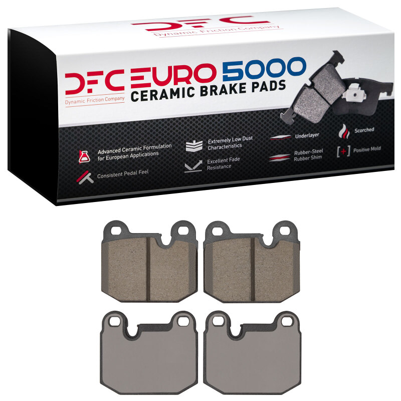 Picture of DFC Euro 5000 Ceramic Brake Pads - 1600-0174-00