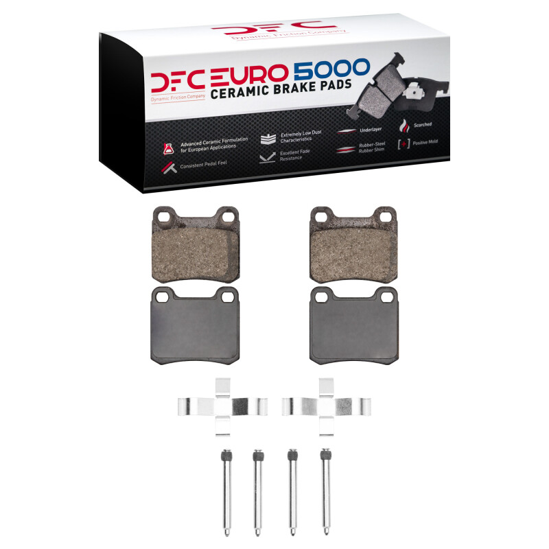 Picture of DFC Euro 5000 Ceramic Brake Pads - 1600-0335-01