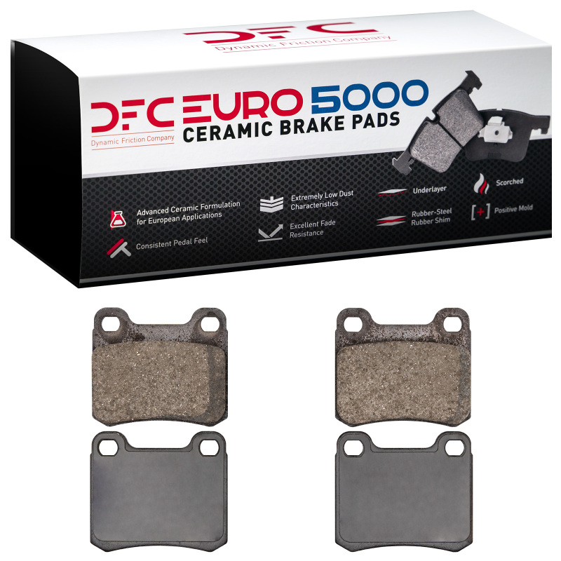 Picture of DFC Euro 5000 Ceramic Brake Pads - 1600-0335-00