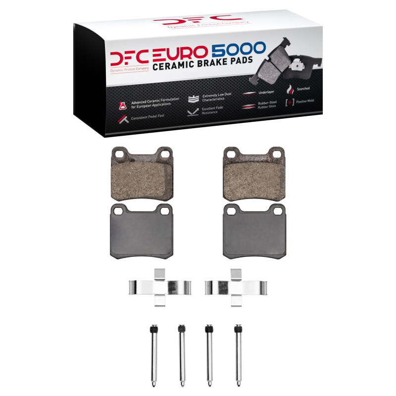 Picture of DFC Euro 5000 Ceramic Brake Pads - 1600-0335-02