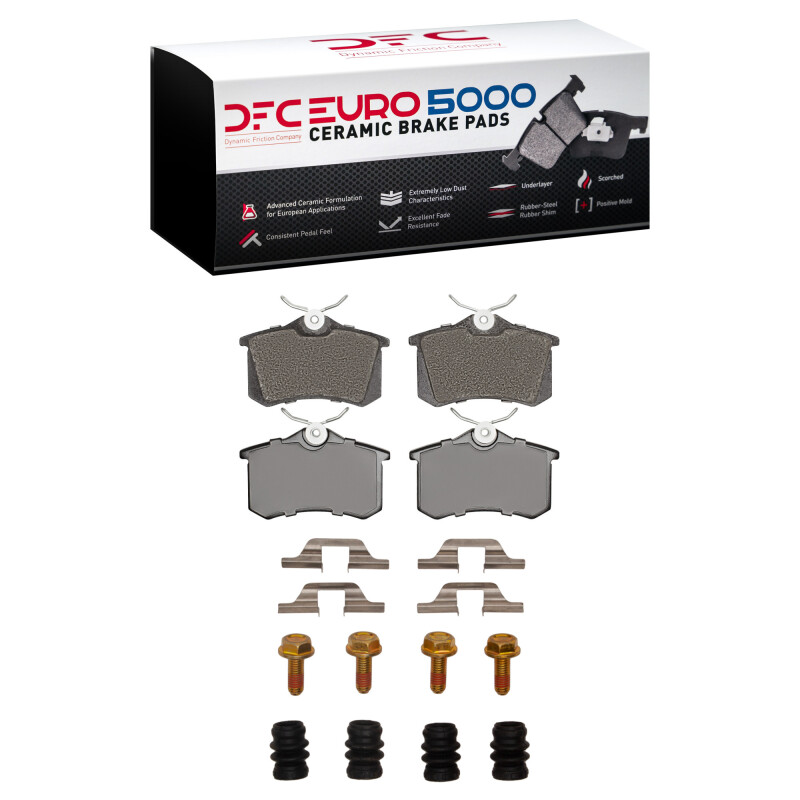 Picture of DFC Euro 5000 Ceramic Brake Pads - 1600-0340-03