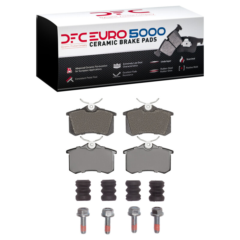 Picture of DFC Euro 5000 Ceramic Brake Pads - 1600-0340-05