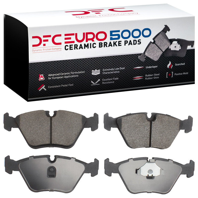 Picture of DFC Euro 5000 Ceramic Brake Pads - 1600-0394-00