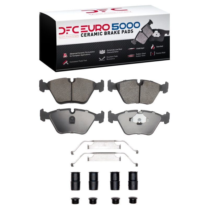 Picture of DFC Euro 5000 Ceramic Brake Pads - 1600-0394-01