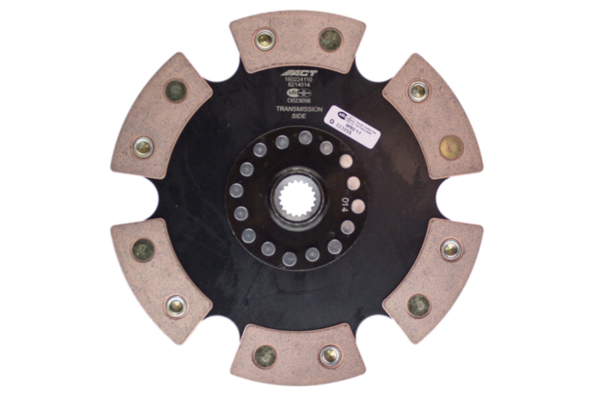 Picture of ACT 6 Pad Rigid Race Clutch Disc