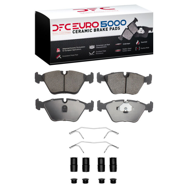 Picture of DFC Euro 5000 Ceramic Brake Pads - 1600-0394-02