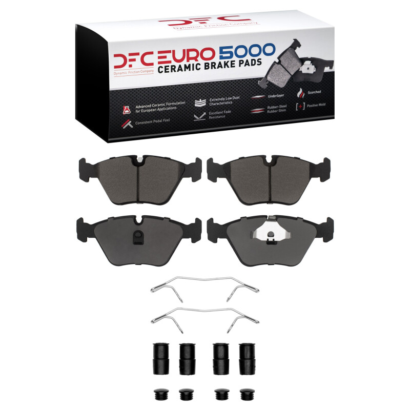Picture of DFC Euro 5000 Ceramic Brake Pads - 1600-0394-11