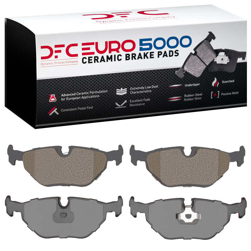 Picture of DFC Euro 5000 Ceramic Brake Pads - 1600-0396-00