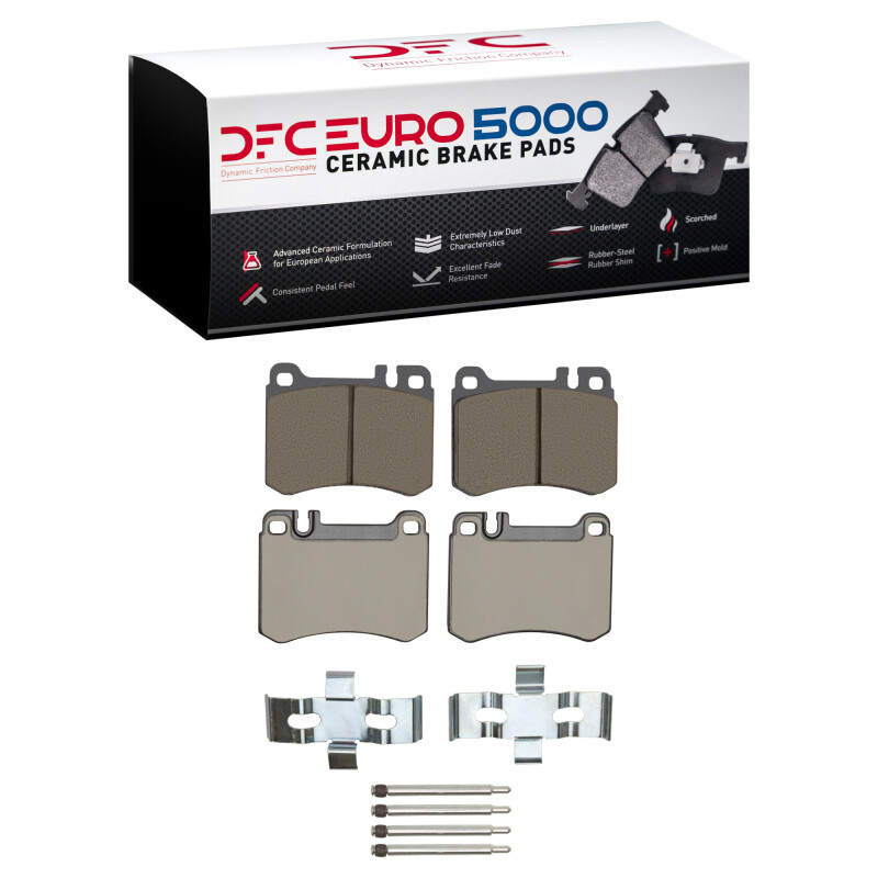 Picture of DFC Euro 5000 Ceramic Brake Pads - 1600-0424-01