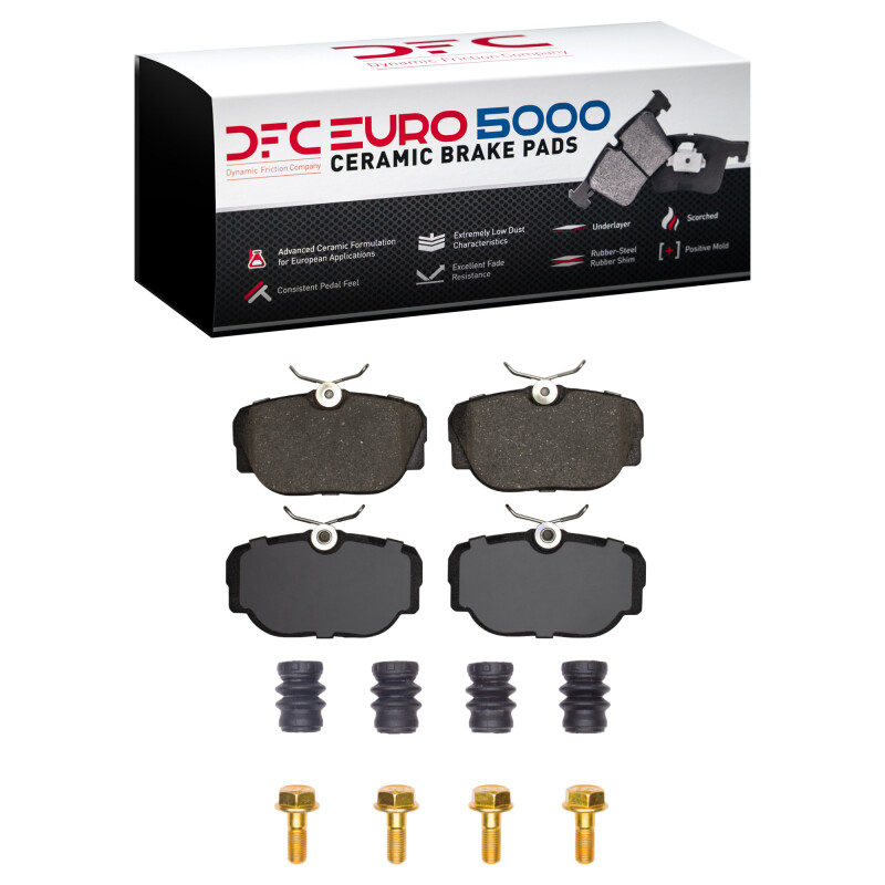 Picture of DFC Euro 5000 Ceramic Brake Pads - 1600-0493-01