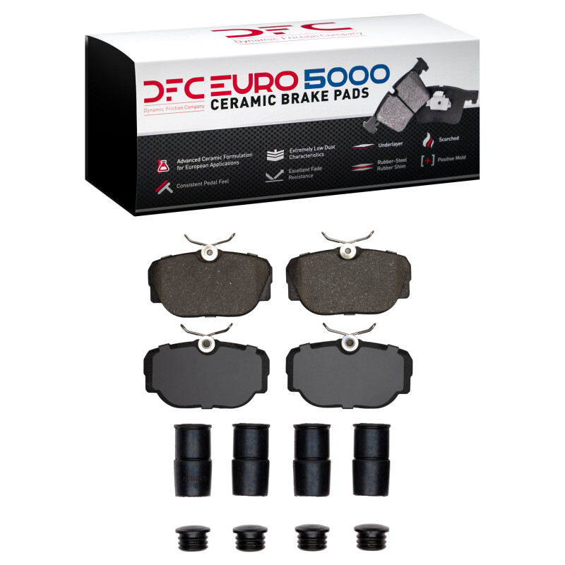 Picture of DFC Euro 5000 Ceramic Brake Pads - 1600-0493-02