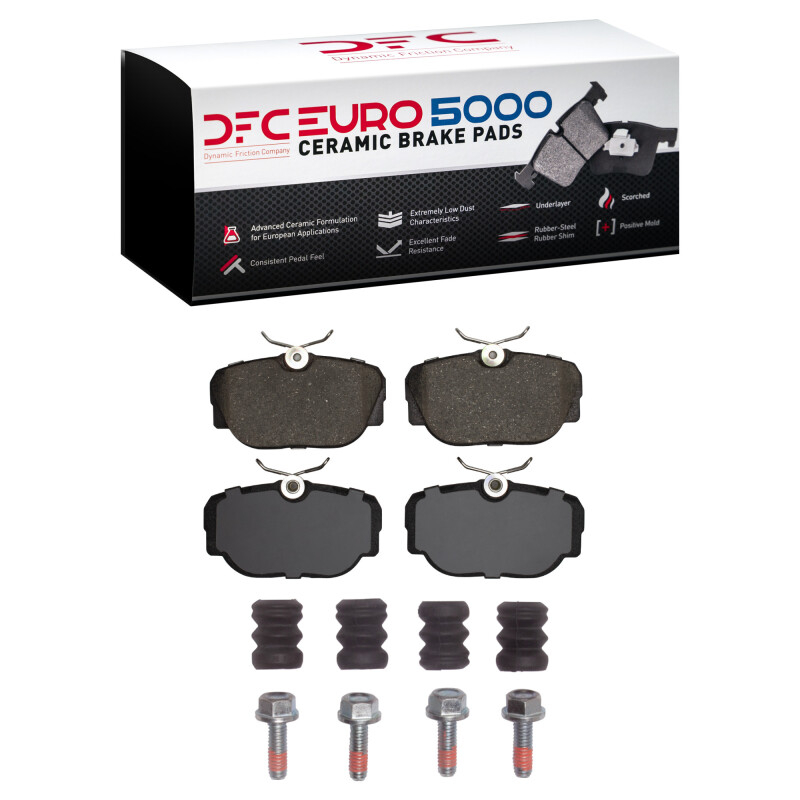 Picture of DFC Euro 5000 Ceramic Brake Pads - 1600-0493-03