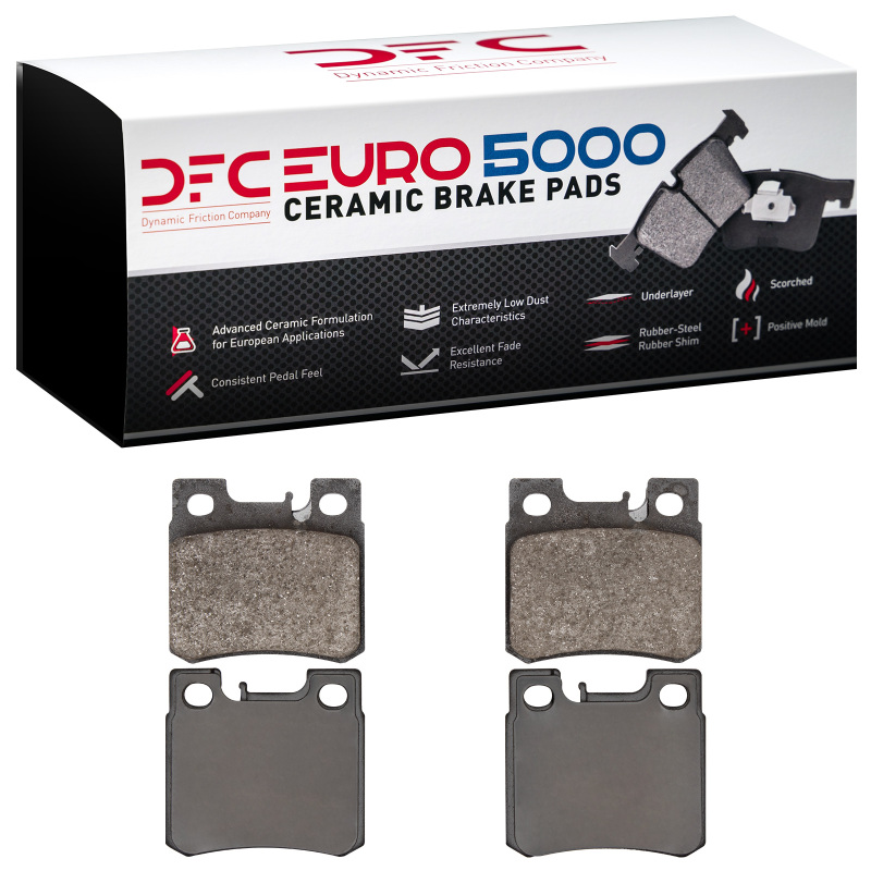 Picture of DFC Euro 5000 Ceramic Brake Pads - 1600-0495-00