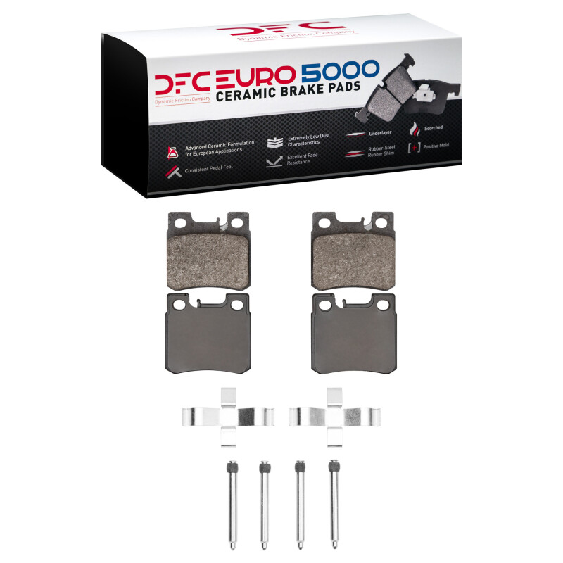 Picture of DFC Euro 5000 Ceramic Brake Pads - 1600-0495-02