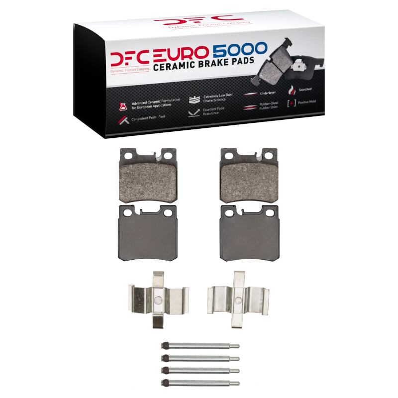 Picture of DFC Euro 5000 Ceramic Brake Pads - 1600-0495-03