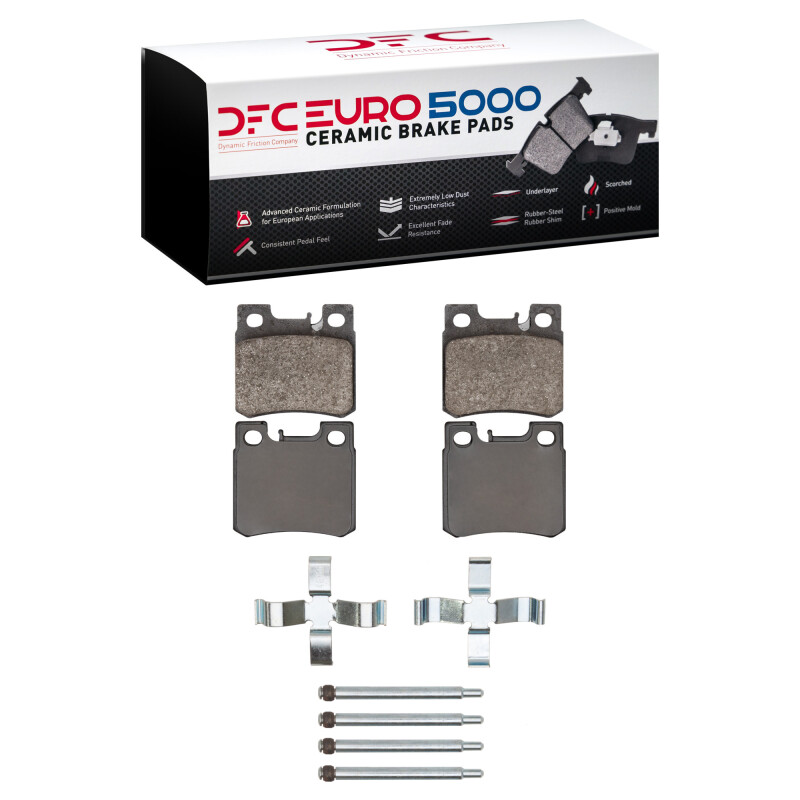 Picture of DFC Euro 5000 Ceramic Brake Pads - 1600-0495-01