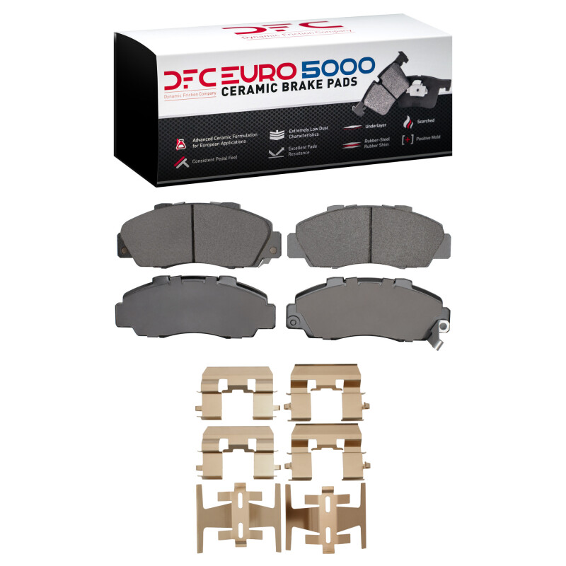 Picture of DFC Euro 5000 Ceramic Brake Pads - 1600-0503-01