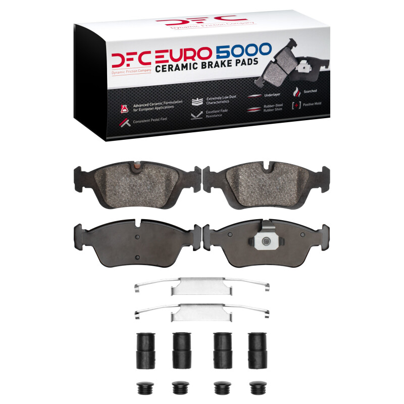 Picture of DFC Euro 5000 Ceramic Brake Pads - 1600-0558-02