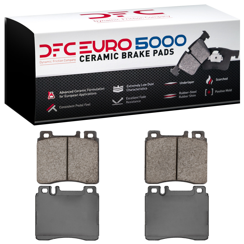 Picture of DFC Euro 5000 Ceramic Brake Pads - 1600-0577-00