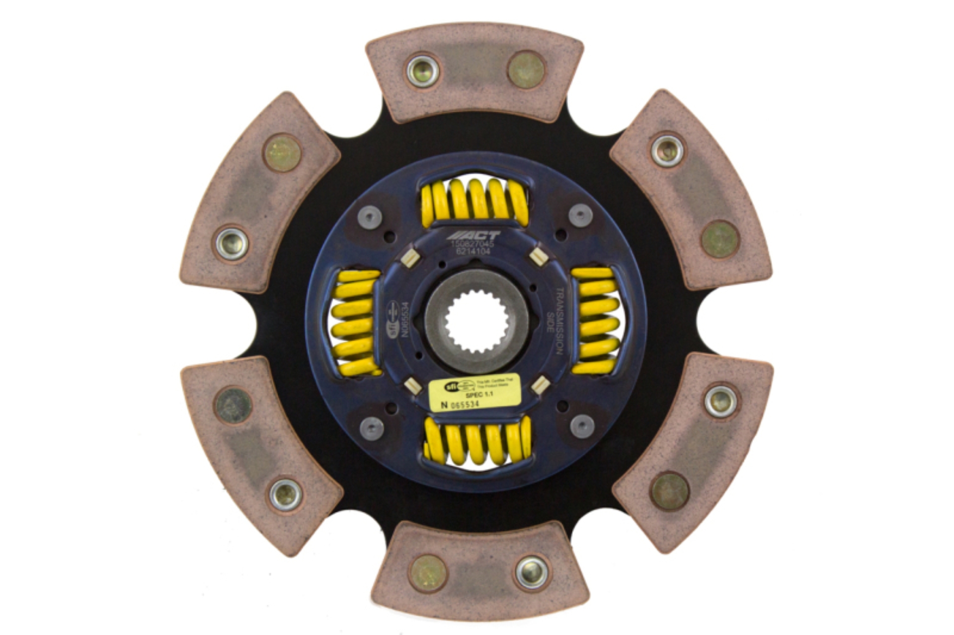 Picture of ACT 6 Pad Sprung Race Clutch Disc
