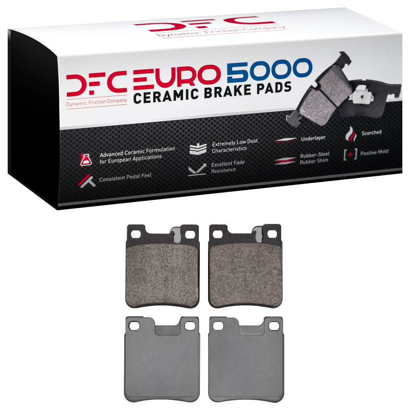 Picture of DFC Euro 5000 Ceramic Brake Pads - 1600-0603-00