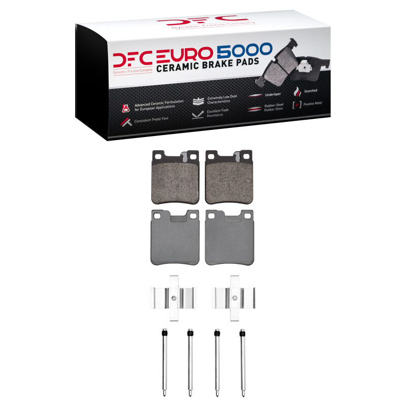 Picture of DFC Euro 5000 Ceramic Brake Pads - 1600-0603-01