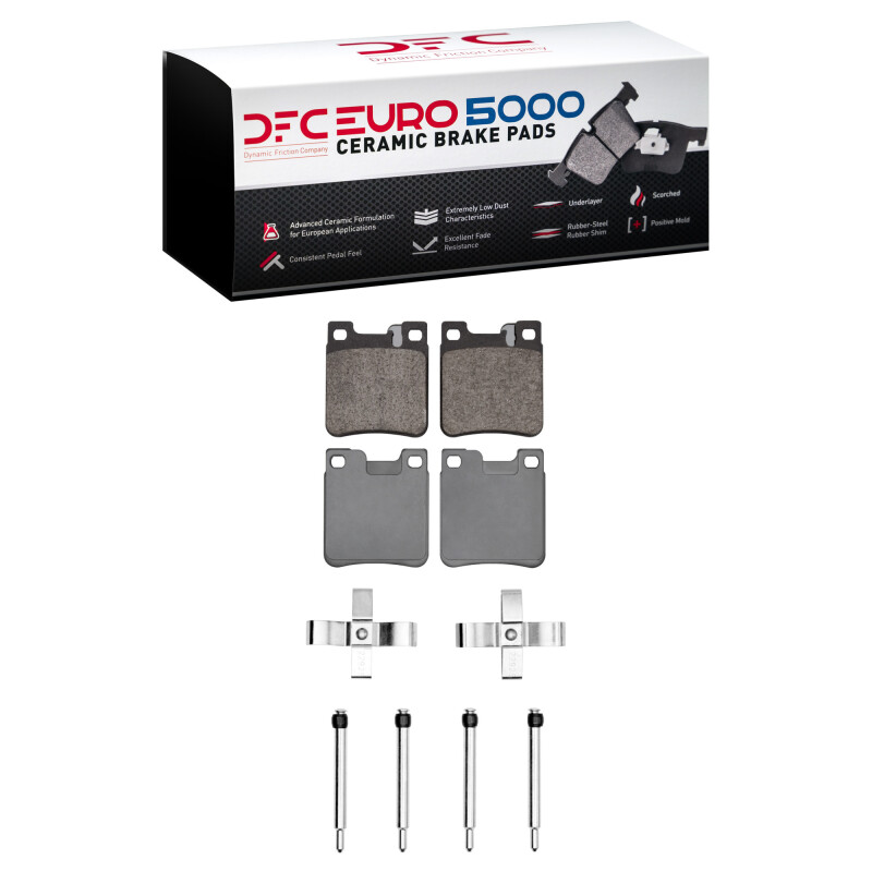Picture of DFC Euro 5000 Ceramic Brake Pads - 1600-0603-03