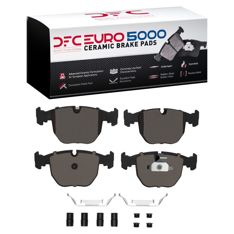 Picture of DFC Euro 5000 Ceramic Brake Pads - 1600-0681-01