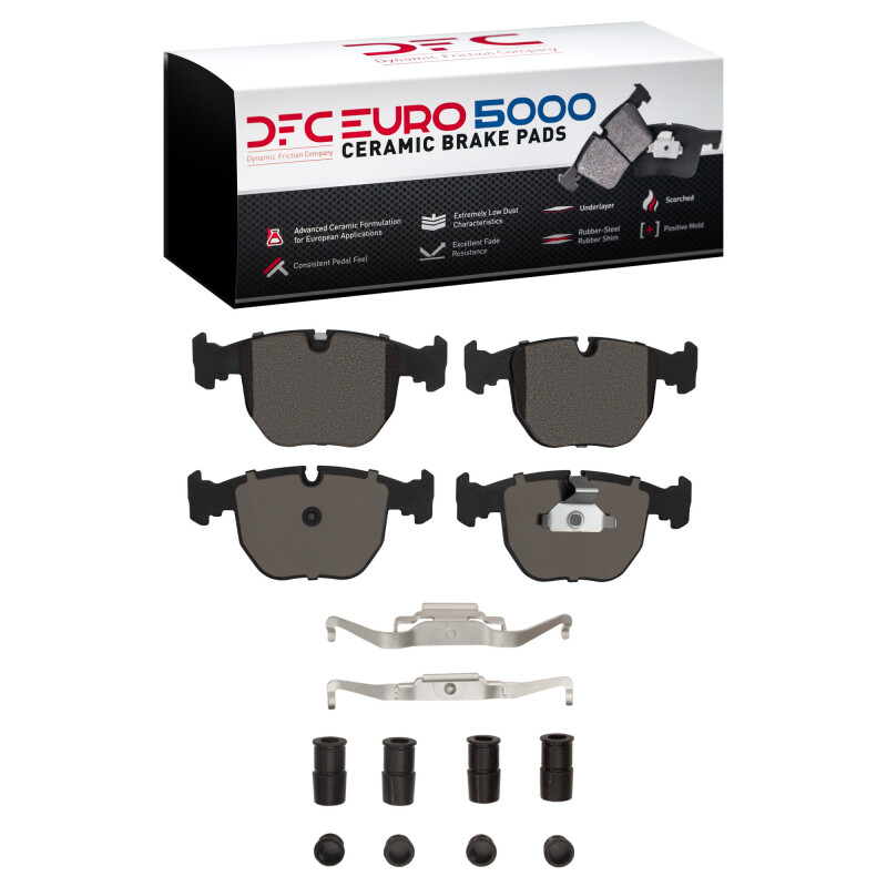 Picture of DFC Euro 5000 Ceramic Brake Pads - 1600-0681-02