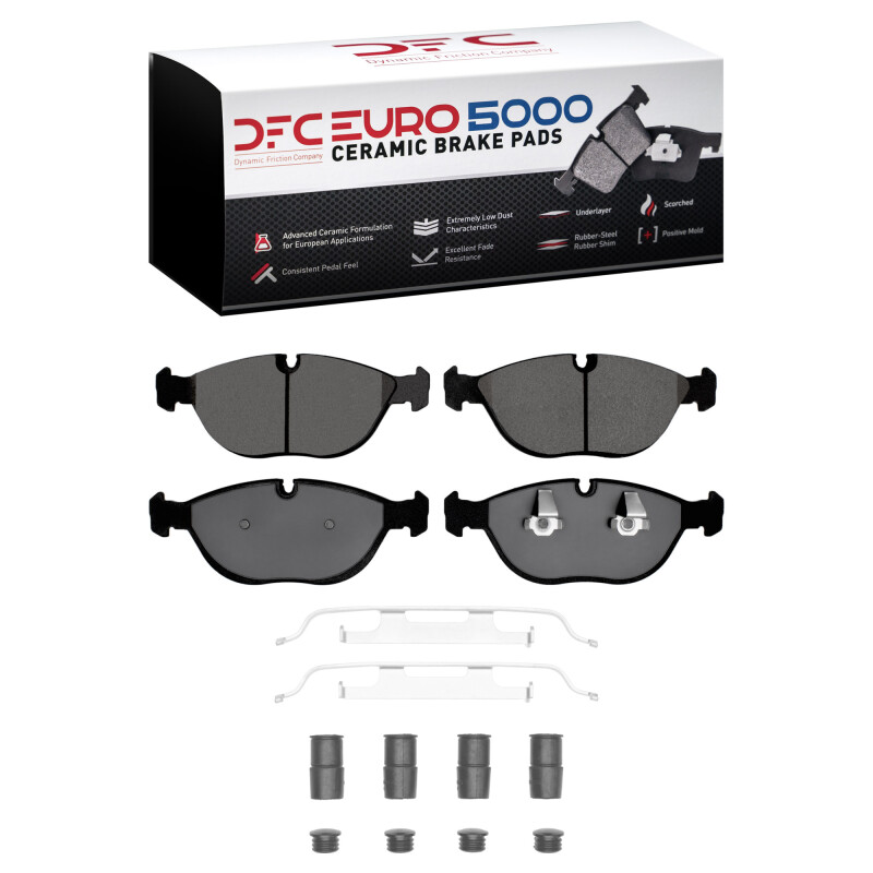 Picture of DFC Euro 5000 Ceramic Brake Pads - 1600-0682-01