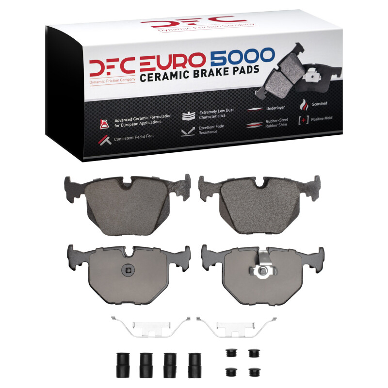 Picture of DFC Euro 5000 Ceramic Brake Pads - 1600-0683-01