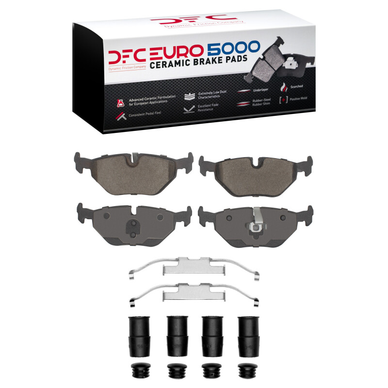 Picture of DFC Euro 5000 Ceramic Brake Pads - 1600-0692-01