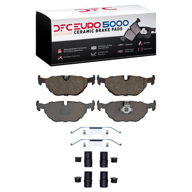 Picture of DFC Euro 5000 Ceramic Brake Pads - 1600-0692-12
