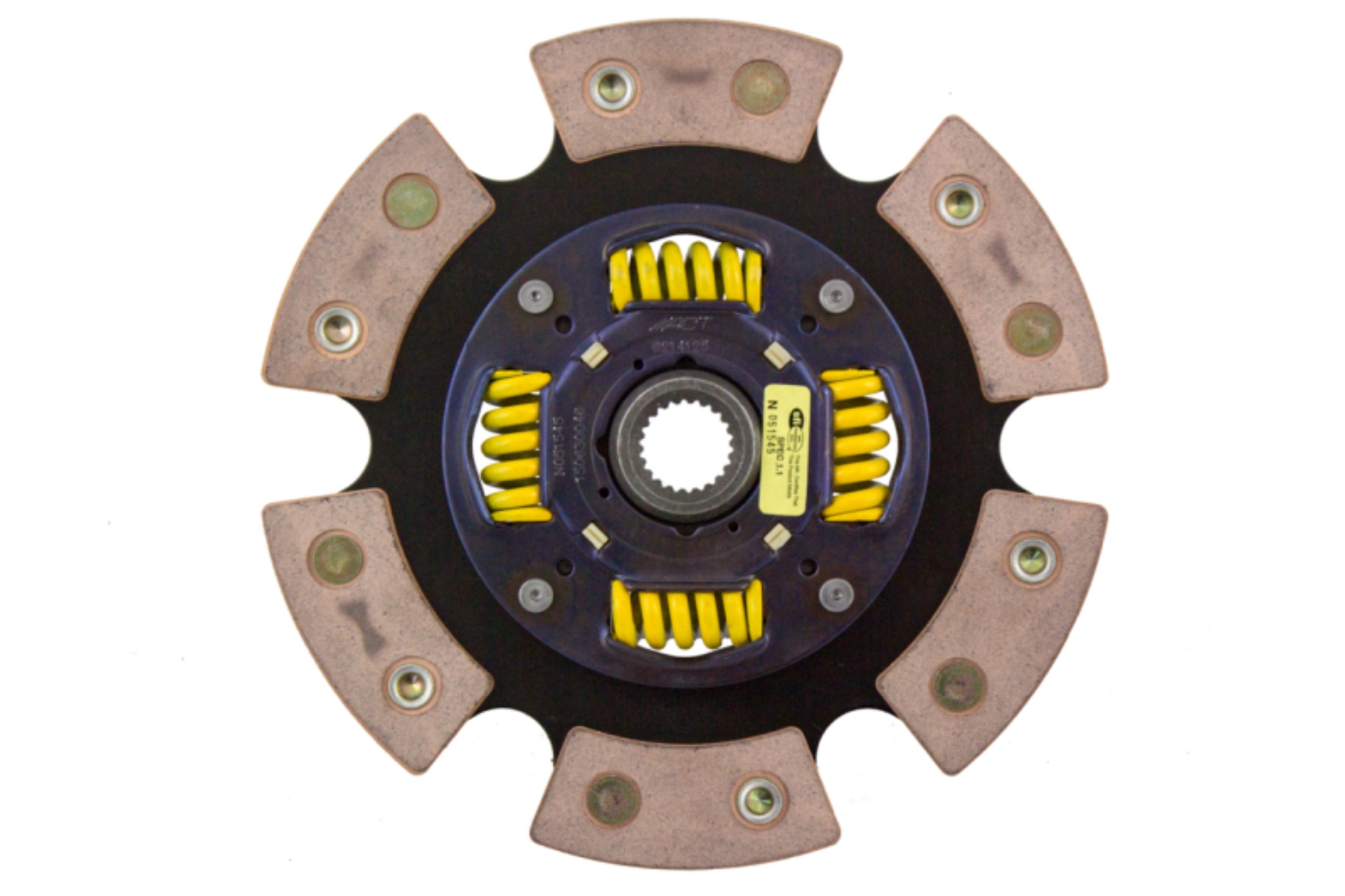 Picture of ACT 6 Pad Sprung Race Clutch Disc